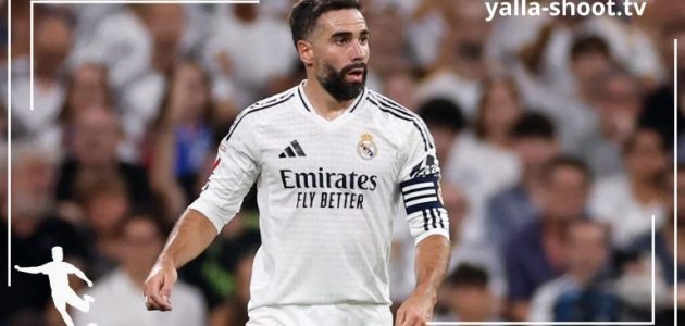 إصابة داني كارفخال تُنهي موسمه مع ريال مدريد وتُبعده 10 أشهر عن الملاعب